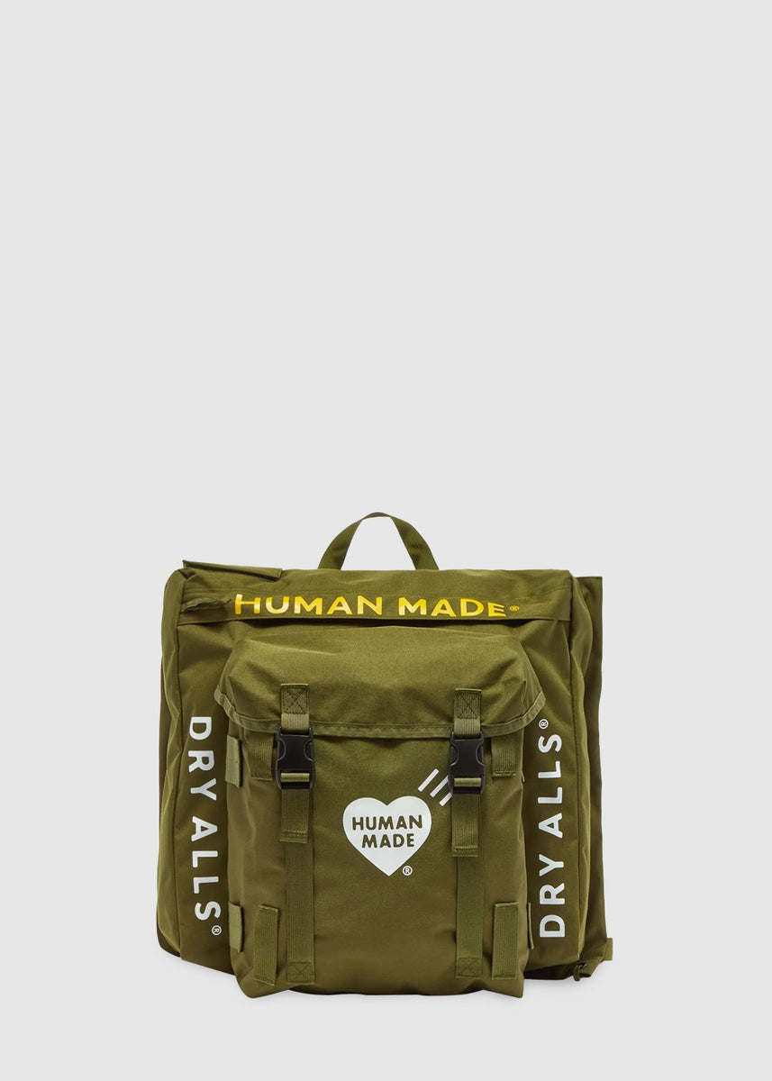 HUMAN MADE: MILITARY BACKPACK [OLIVE] – inkedshop652.com